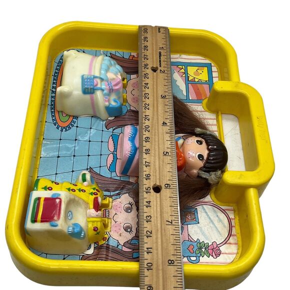Dolly Pops Bathtime Playset Doll Carry Case 1979 Vintage Knickerbocker Complete - Picture 6 of 14